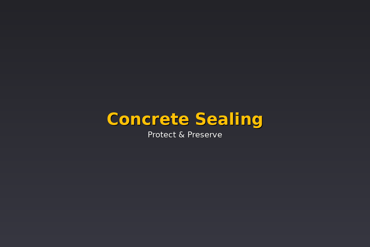 Professional surface sealing for concrete, pavers, and asphalt